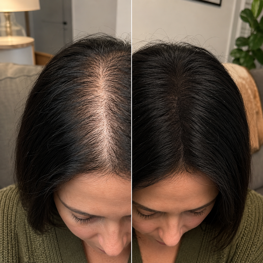 Keratin Hair Building Fiber Powder – Instant Thicker Looking Hair