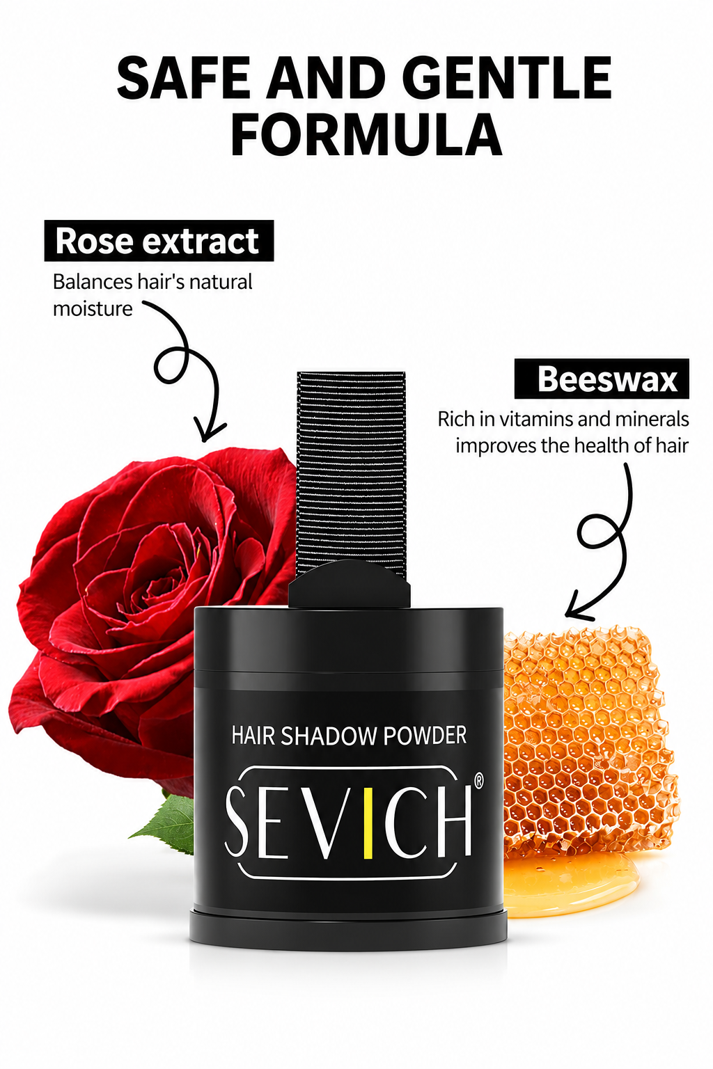 Waterproof Hairline Powder – Natural Root Cover Up for Thinning Hair